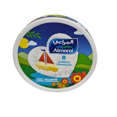 جبن مثلثات المراعي٨قطع