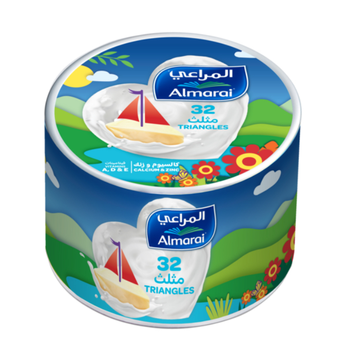 جبن المراعي مثلثات ٣٢ قطعه