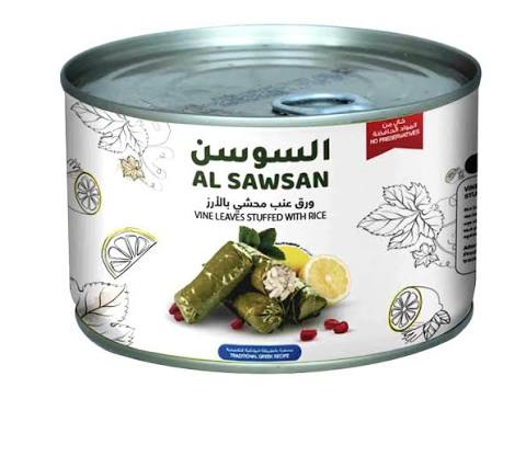 السوسن ورق عنب محشي أرز ٤٠٠جم