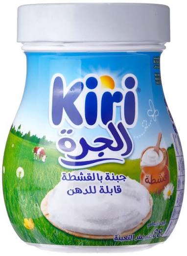 كيري جبنه كريمي قابله للدهن الجرة