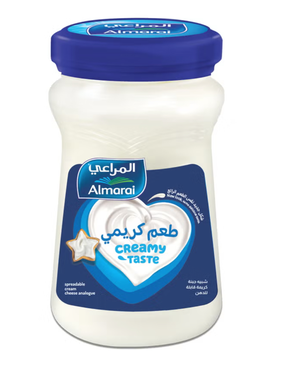 جبنة المراعي بطعم الكريمة
