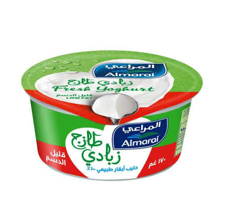 زبادي المراعي قليل الدسم